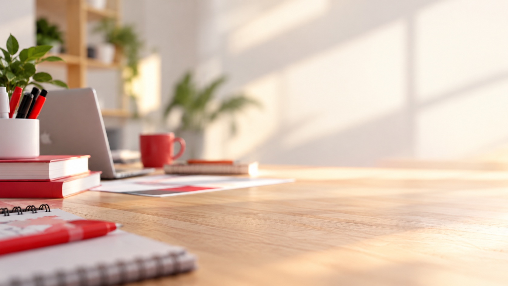 Creative Studio Desk Workspace